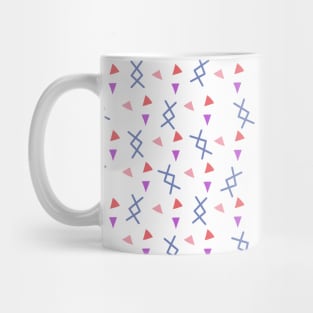 Inguz Rune Confetti Pattern Mug